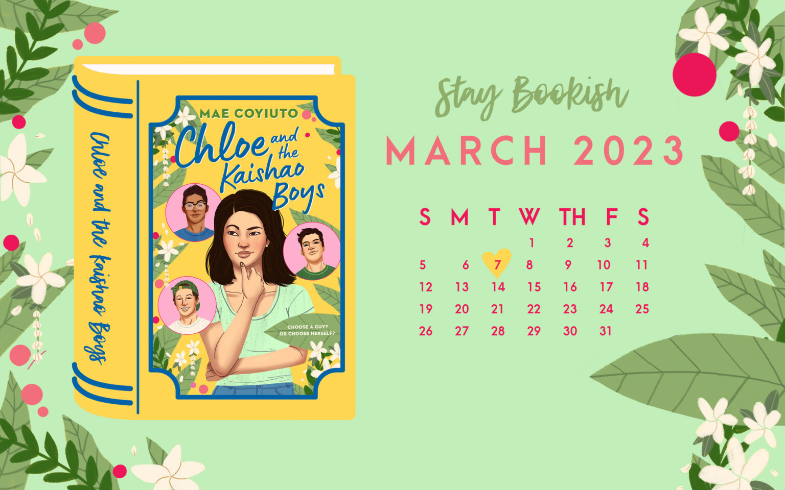 Most Anticipated YA Releases March 2023 Desktop Calendar Stay Bookish